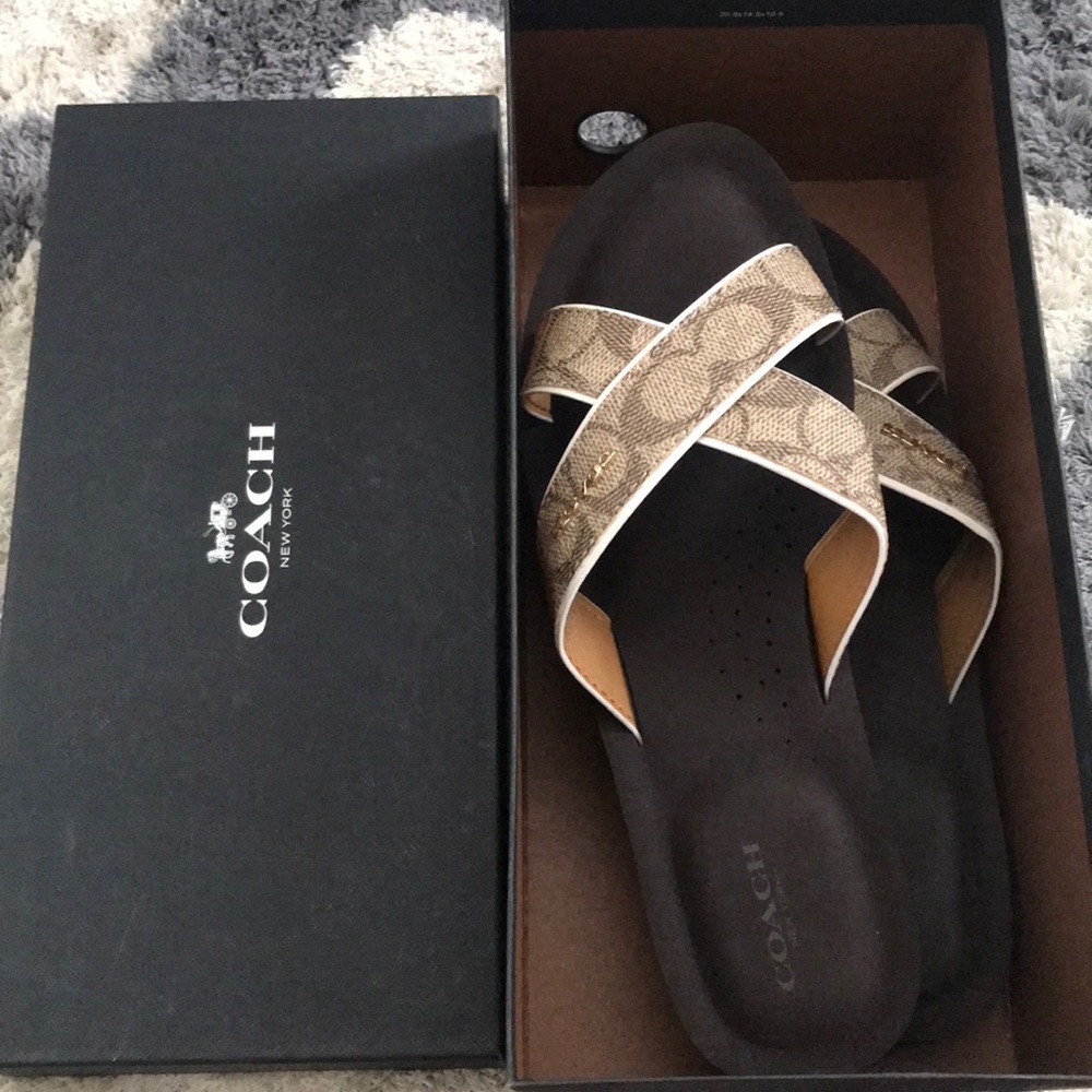 Coach sandals